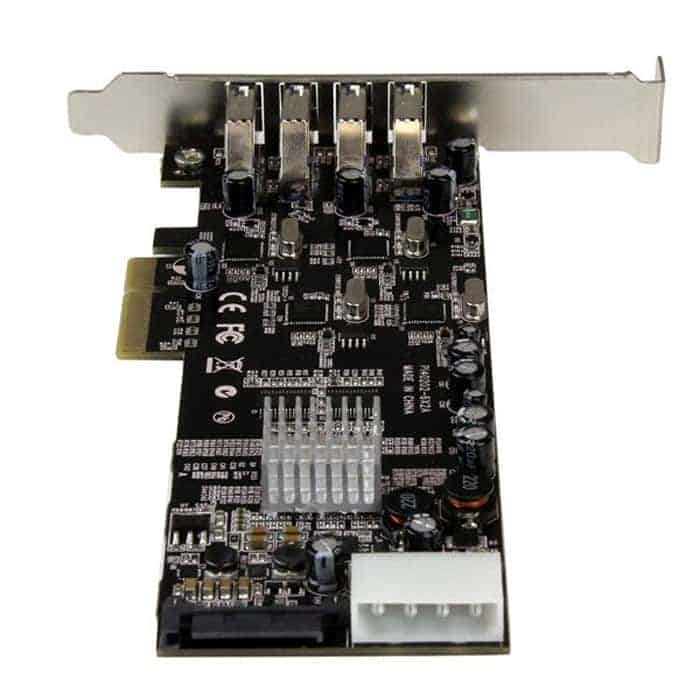 (image for) StarTech.com 4 Port USB 3.0 Card Adapter